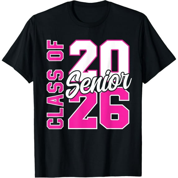 Playful Comfort Tee - Senior 2026 Class of 2026 Seniors Graduation 2026 Senior 26 T-Shirt