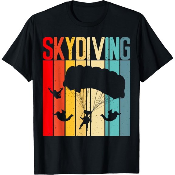 Playful Comfort Tee - Skydiving T-Shirt