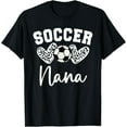 thumbnail image 1 of Playful Comfort Tee - Soccer Nana Matching Family Soccer T-Shirt, 1 of 4