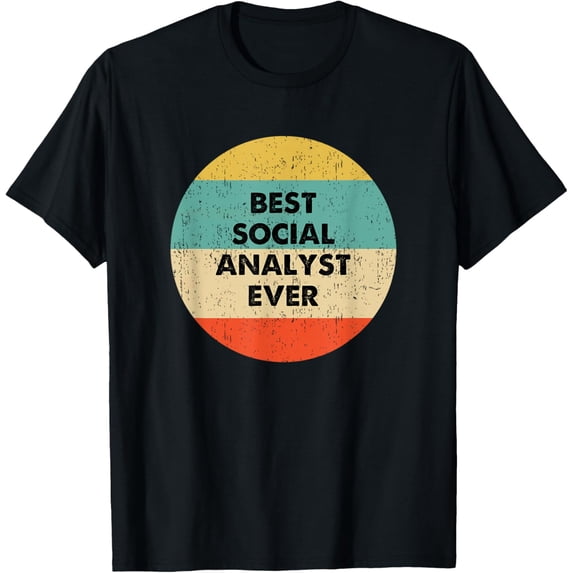 Playful Comfort Tee - Social Analyst T-Shirt