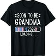 thumbnail image 1 of Playful Comfort Tee - Soon to Be Grandma 2026 Loading Pregnancy Announcement 2026 T-Shirt, 1 of 4