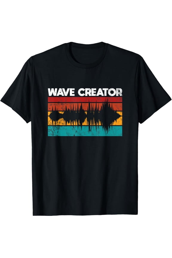 Playful Comfort Tee - Sound designer wave creator funny audio engineer T-Shirt