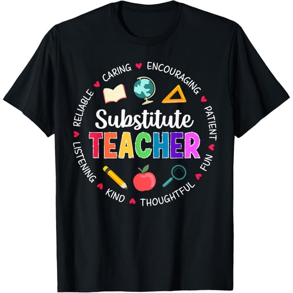 Playful Comfort Tee - Substitute Teacher Appreciation Proud Substitute Teacher T-Shirt