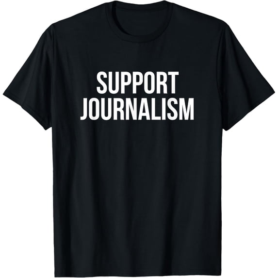Playful Comfort Tee - Support Journalism T-Shirt