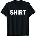 thumbnail image 1 of Playful Comfort Tee - T-Shirt That Says Shirt. Simple One Word Funny Message T-Shirt, 1 of 4
