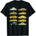 thumbnail image 1 of Playful Comfort Tee - Taxi Cabbie Yellow Birthday for Boys Girls Toddlers T-Shirt, 1 of 4