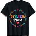 thumbnail image 1 of Playful Comfort Tee - Teacher School Support Reading Dyslexia Squad Therapist T-Shirt, 1 of 4