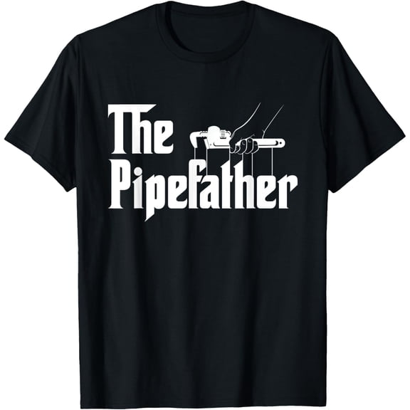Playful Comfort Tee - The Pipefather - Pipefitter Pipe Fitter Plumber Plumbing T-Shirt