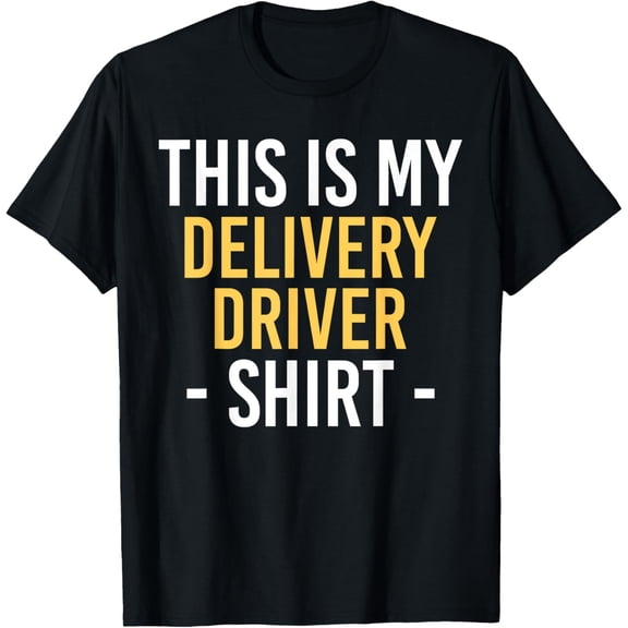 Playful Comfort Tee - This Is My Delivery Shirt Driver Service T-Shirt