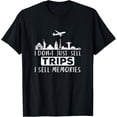 thumbnail image 1 of Playful Comfort Tee - Travel Consultant Agent Sell Memories Funny Tour Operator T-Shirt, 1 of 4