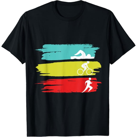 Playful Comfort Tee - Triathlon Swim Bike Run Triathlon T-Shirt