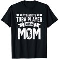 thumbnail image 1 of Playful Comfort Tee - Tuba Player Mom Funny Favorite Marching Band Parents T-Shirt, 1 of 4