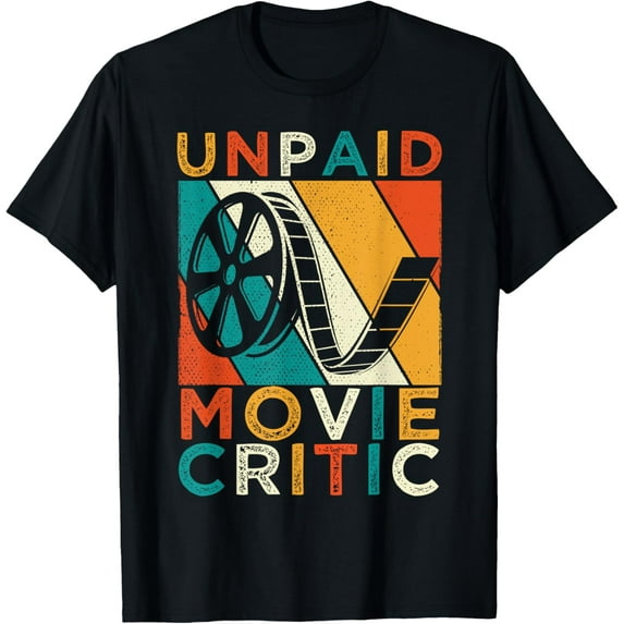 Playful Comfort Tee - Unpaid Movie Critic Film Cinema Motion Picture Fan T-Shirt