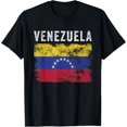 thumbnail image 1 of Playful Comfort Tee - Venezuela Flag Distressed - Men Women Kids - Venezuelan Flag T-Shirt, 1 of 4