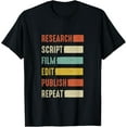 thumbnail image 1 of Playful Comfort Tee - Video Editor Content Creator Vlogger Streamer Influencer T-Shirt, 1 of 4