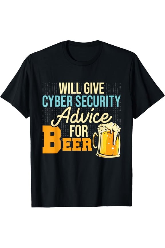 Playful Comfort Tee - Will Give Cyber Security Advice - IT Analyst Hacker Hacking T-Shirt