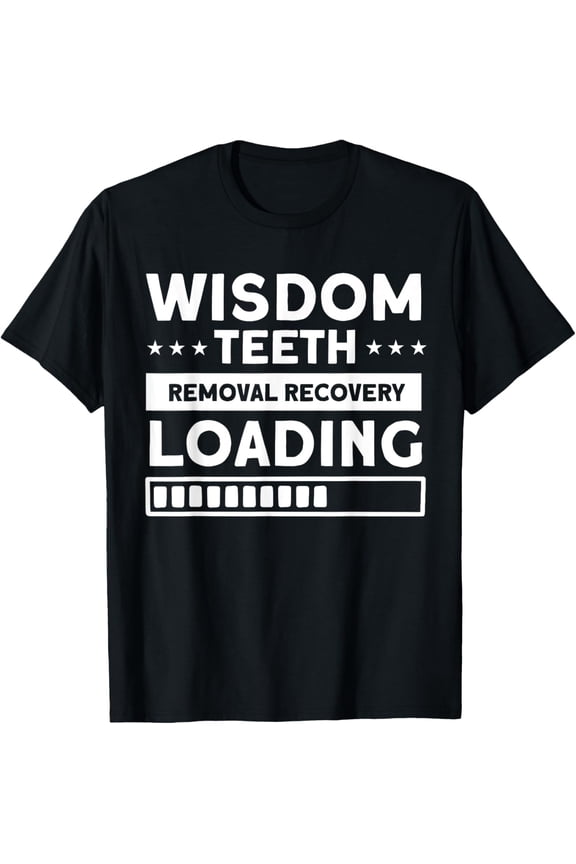 Playful Comfort Tee - Wisdom teeth Removal Recovery Loading Patient Wisdom Tooth T-Shirt