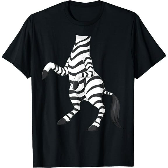 Playful Comfort Tee - Zebra T-Shirt Zebra Costume Shirt T-Shirt