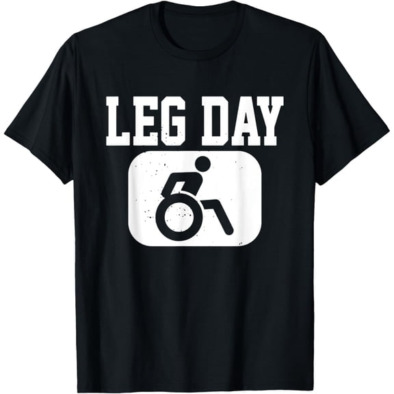 Playful Comfort Tee - leg day handicap workout & gym funny T-Shirt
