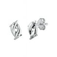 thumbnail image 1 of Playful Dolphin Stud Earrings, Sterling Silver 925, Animal  Jewelry, 1 of 2