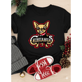 thumbnail image 1 of Playful El Paso Chihuahuas Baseball Team Mascot Vintage Fan Unisex T-Shirt V60575 up to size 5XL, 1 of 2