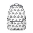 thumbnail image 1 of Playful Elephant Design Backpack - Durable Waterproof Bookbag for School, Comfortable Laptop Backpack for Teens, Elephant Print Gift, 1 of 6