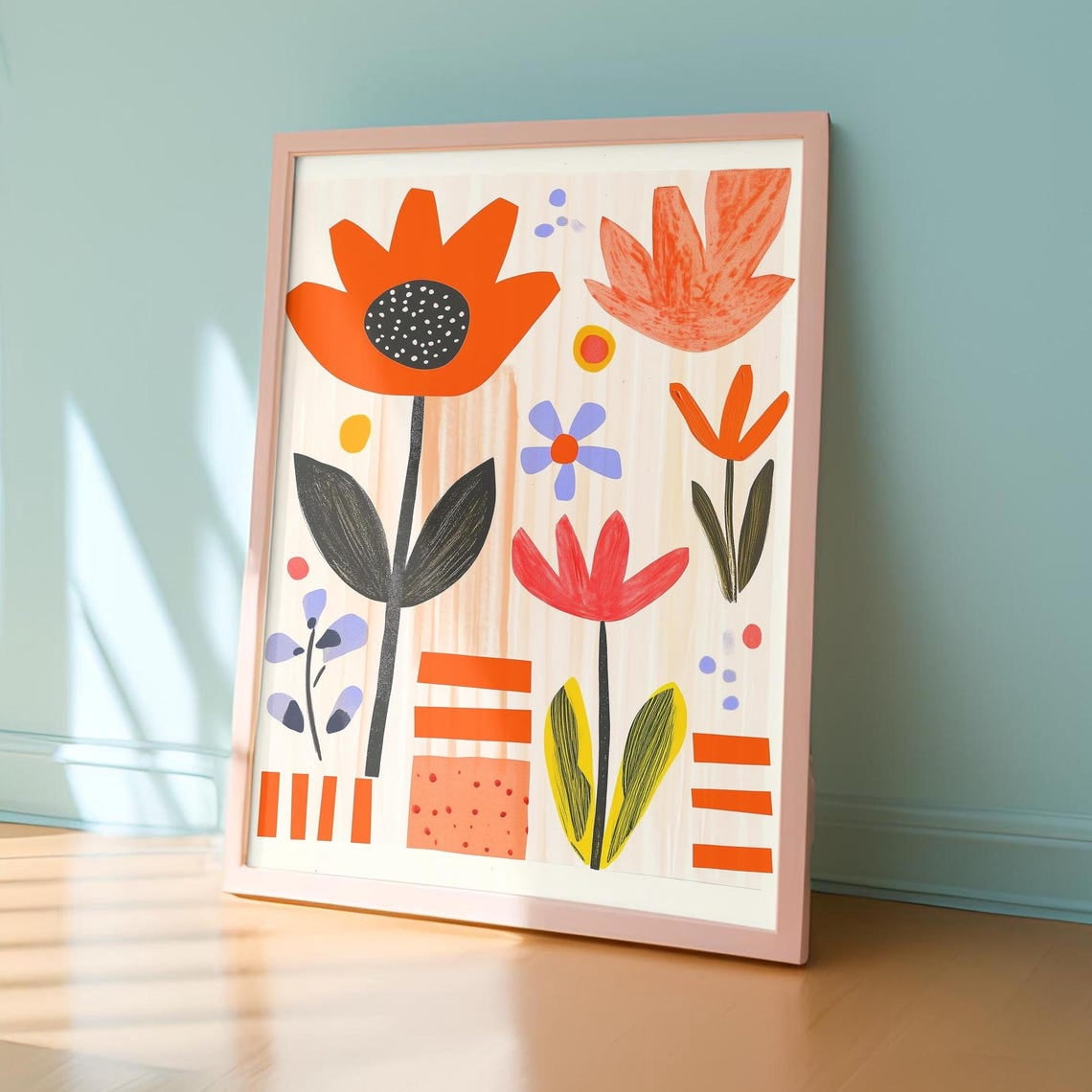 Stunning Modern Scandinavian Artwork Decor image