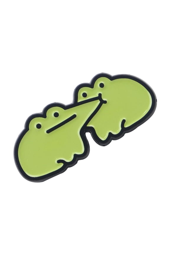 Playful Frogs Brooch Lapel Pin Charm Adds Personality to Any Outfit or Occasion
