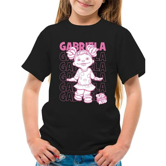 Playful Gabriela Sid the Science Kid Fun Character Graphic Youth's T-shirt