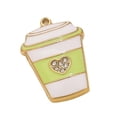 thumbnail image 1 of Playful Ice Cream/Cup/Phone Shaped Smooth Enameled Pendant Stylish Metal Jewelry Crafting Supply Keychain Accessories, 1 of 8
