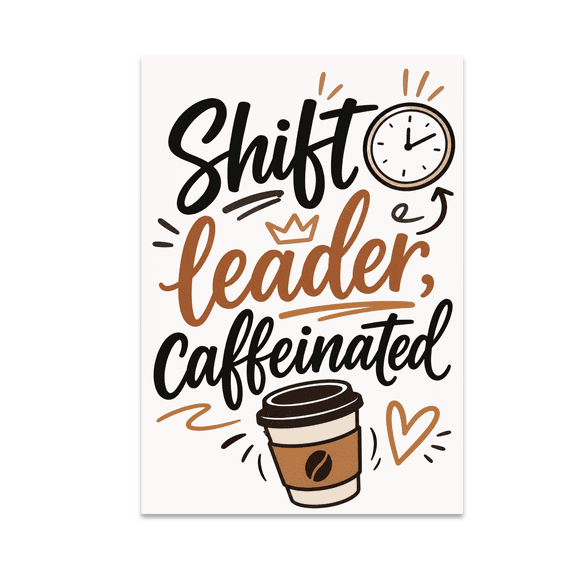 Playful Leadership Wall Decor - Team Leader - 13x19 Glossy Poster Print