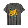 thumbnail image 1 of Playful Lion Cub Graphic T-Shirt for Retro Style Enthusiasts, 1 of 5