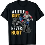 Playful Motocross Graphic Tee for Children - Unisex Off-Road Bike Racing Shirt