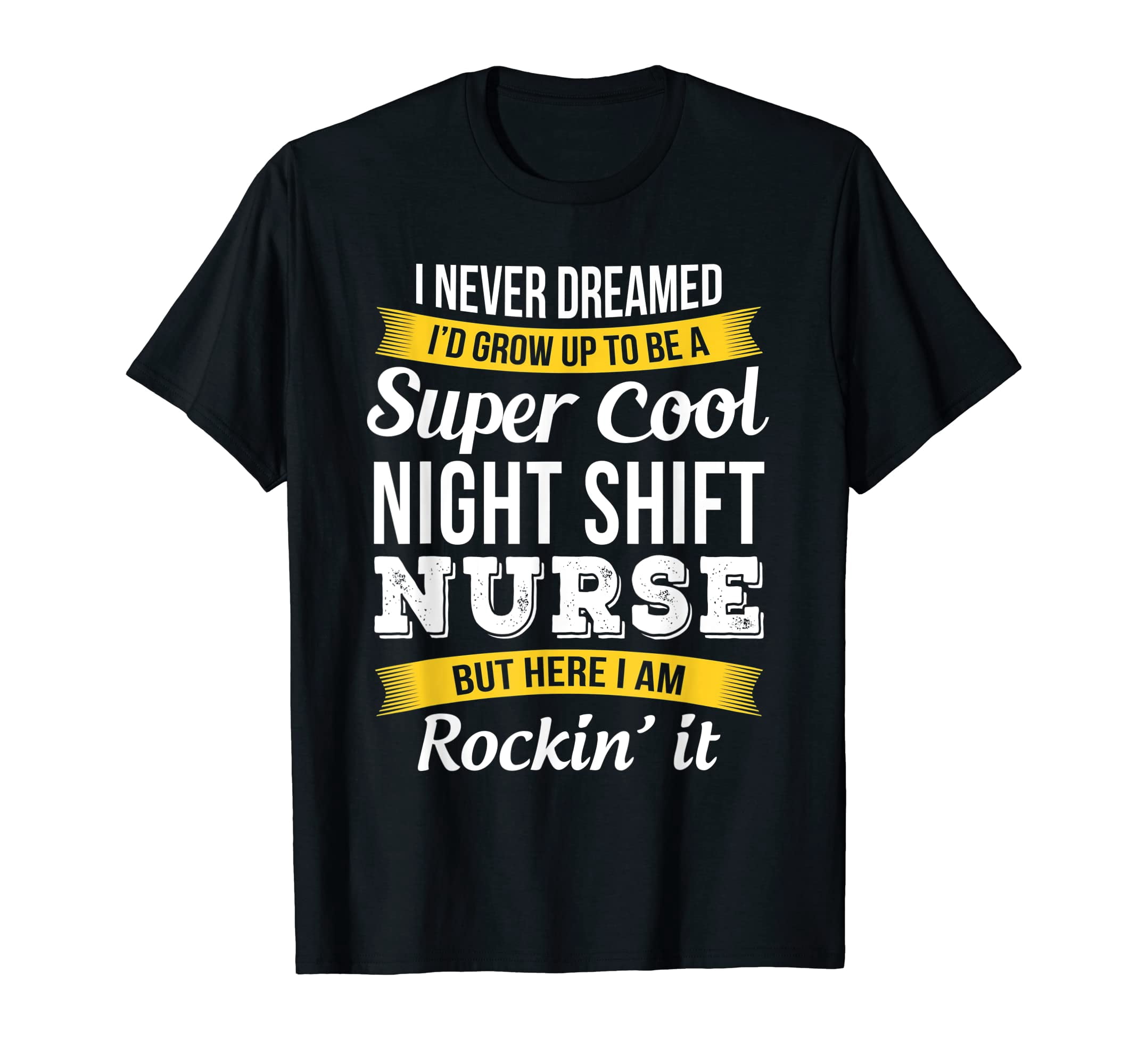 Playful Night Shift Nurse T-Shirt - Funny Gift for Healthcare ...