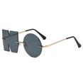 thumbnail image 1 of Playful No Design Rimless Sunglasses with UV400 Protection, 1 of 1