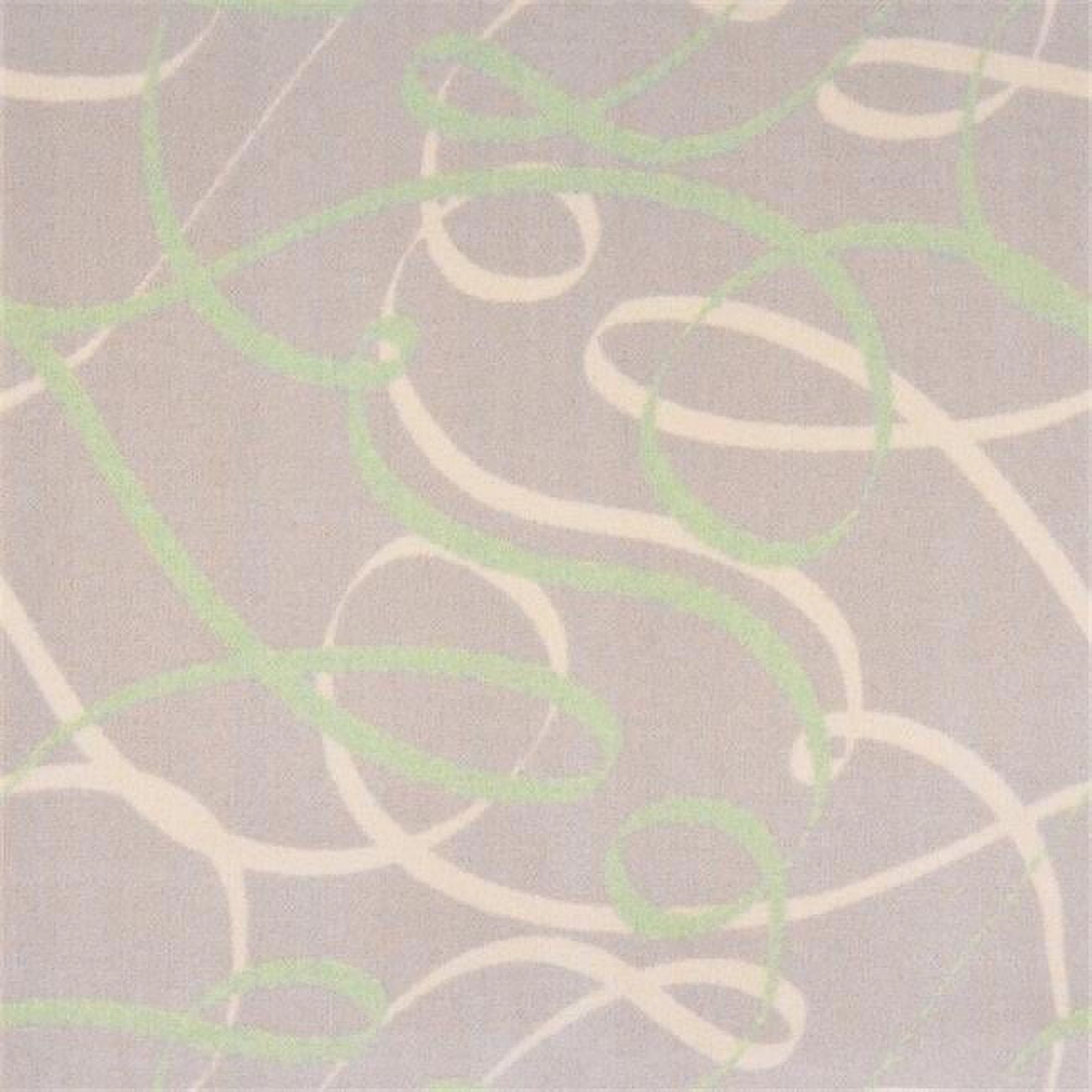 Playful Patterns Ribbons Rectangle Childrens Area Rugs 02 Green - 7 ft ...
