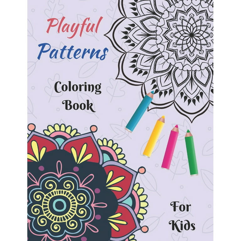 Creative Patterns - Coloring Book for Kids Ages 8-12: Teen Coloring Pages for Girls and Boys - 50 Mindful Illustrations - Includes Animals, Nature