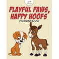 thumbnail image 1 of Playful Paws, Happy Hoofs Coloring Book, (Paperback), 1 of 1