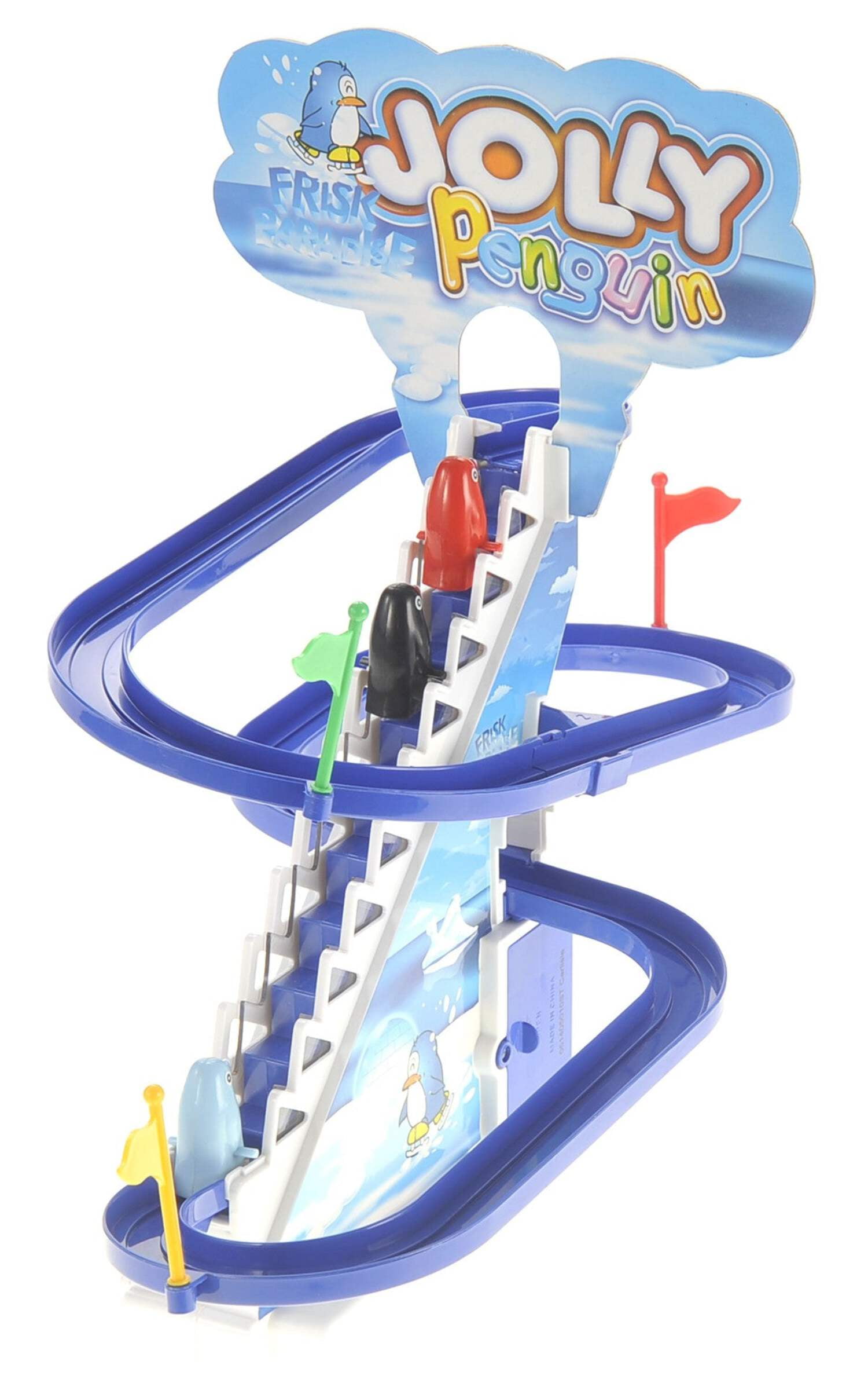 Playful Penguin Race II PP17 Toy with Stairs Climbing and Sliding