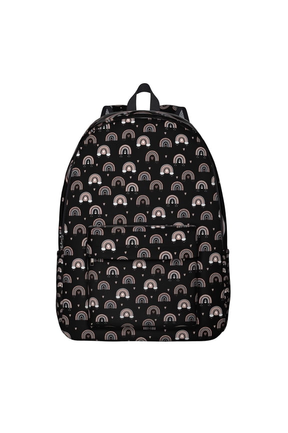 Playful Planets Backpack - Kawaii Cartoon Solar System Design Waterproof College Backpack, Spacious Laptop Bag for Commuters & Office Workers (Fun Galaxy Pattern)