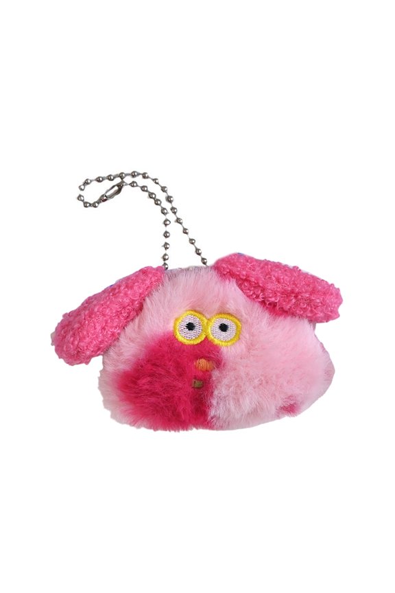 Playful Plush Dog Brooch Pin Stylish Bag Pendant Statement Ornament Plush Texture for Casual or Formal Event