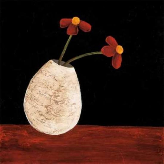 Playful Posies I Canvas Art - Jocelyne Anderson-Tapp (24 x 24)