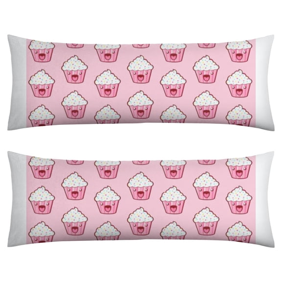 Playful Rainbow Animal Body Pillow Cover 20x54 - Cute Cartoon Character Print Long Pillow Case with Zipper, Full-Length Support for Maternity & Sleeping, Machine Washable