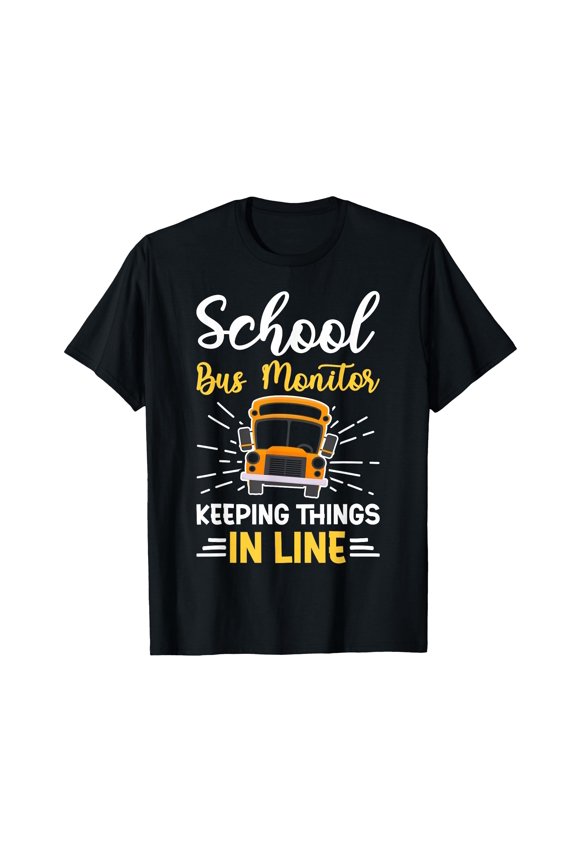Playful School Bus Graphic T-Shirt for Fun and Creative Expression