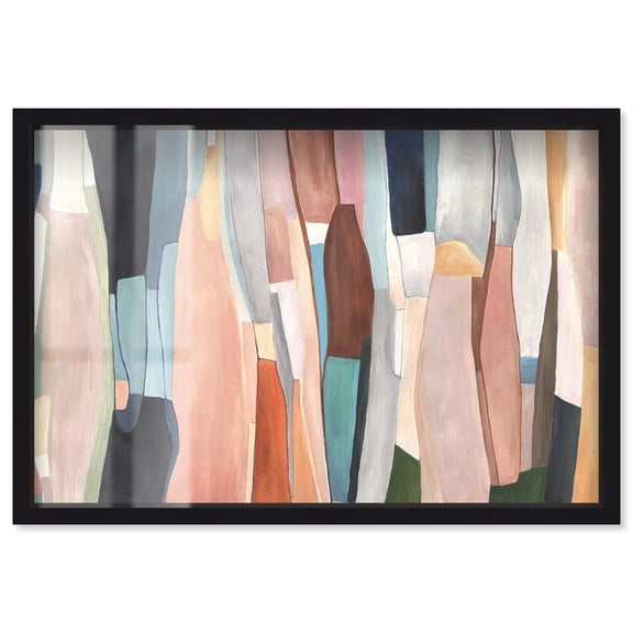 Playful Shadows Shadowbox Print Living Room Wall Art by Art Remedy, Black Frame, 15 x 10