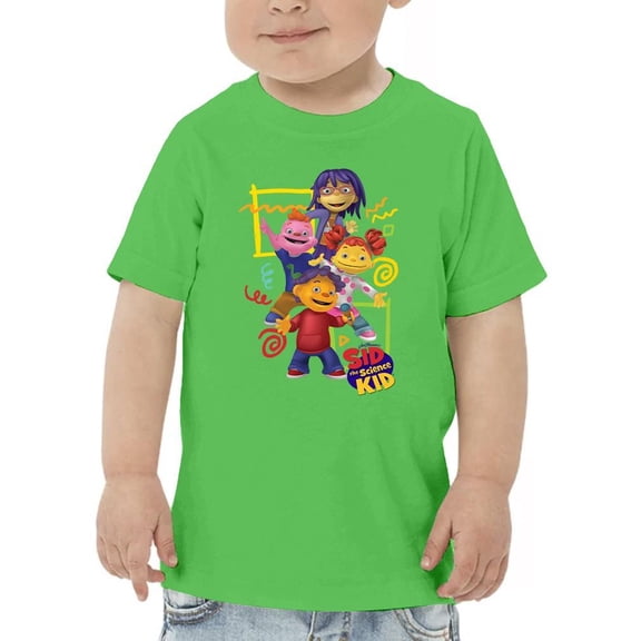 Playful Sid the Science Kid Squad - Fun Learning Graphic Toodler's T-shirt