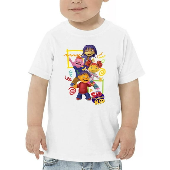 Playful Sid the Science Kid Squad - Fun Learning Graphic Toodler's T-shirt