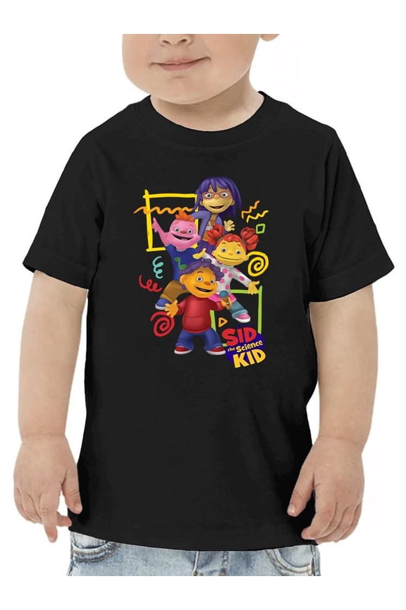 Playful Sid the Science Kid Squad - Fun Learning Graphic Toodler's T-shirt