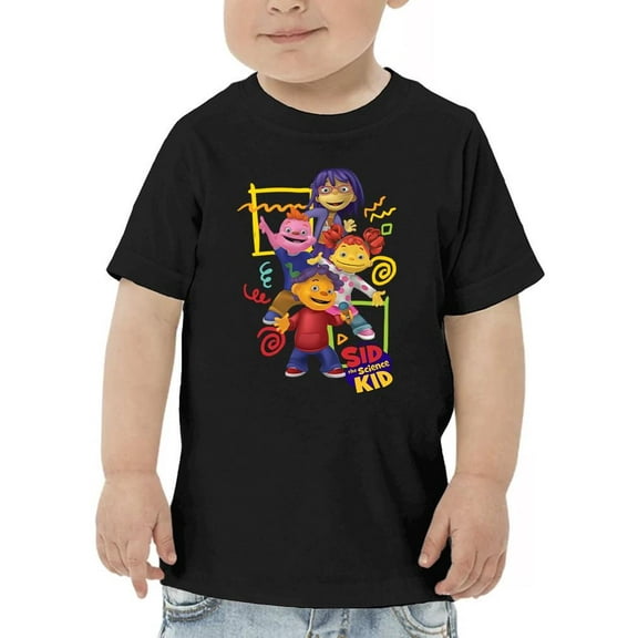Playful Sid the Science Kid Squad - Fun Learning Graphic Toodler's T-shirt