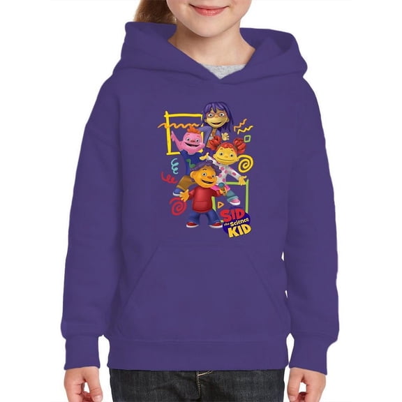 Playful Sid the Science Kid Squad - Fun Learning Graphic Youth's Hoodie